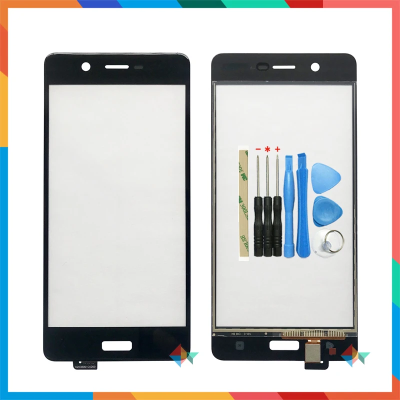 Сенсорный экран для Nokia 5 N5 TA-5 2 TA-1008 TA-1030 дигитайзер переднее стекло сенсорная
