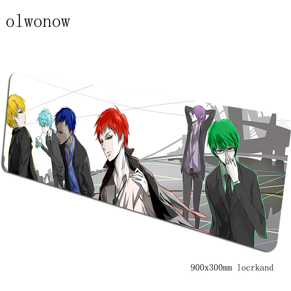 Баскетбольные коврики Kuroko 900x300x3 мм модный игровой коврик для мыши и клавиатура Коврик для мыши лучшие аксессуары для геймеров коврик для мыши - Цвет: Size 900x300x3mm