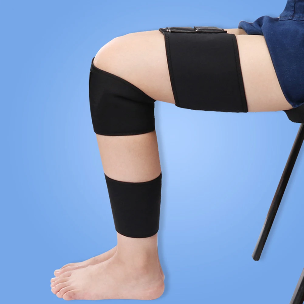 3pcs/set Portable Knee Effective Elastic Legs Belt Orthotic Durable Band Bowlegs O X Type Posture Corrector Straightening Thigh