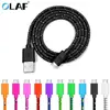 OLAF – câble Micro USB 5V 2,4 a pour recharge rapide, cordon de chargeur pour téléphone portable, compatible avec Samsung Huawei Xiaomi Android, 1m/2m/3m ► Photo 1/6