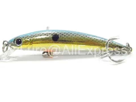 M641X23 WLure 9 см 7 г Пластиковые Бусины, чтобы сделать свежий звук Плавающий Гольян бронзирование и покрытие приманки для рыбалки M641 - Цвет: M641X23