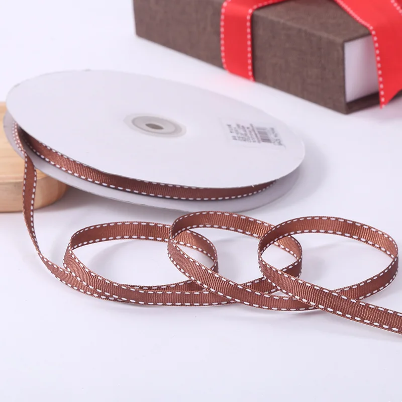Grosgrain Ribbon,double side Christmas Gift Wrapping 10mm,15mm,22mm,25mm,40mm 