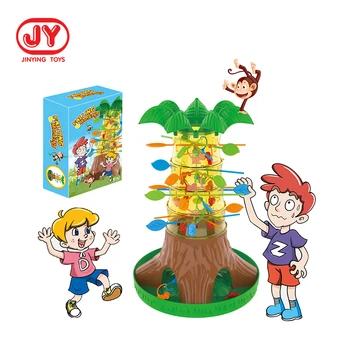 

Board Game Toy for Family Party Multiplayer Tabletop Game Monkey Climbing Tree Toy Parent-Child Early Learning Educational Toys