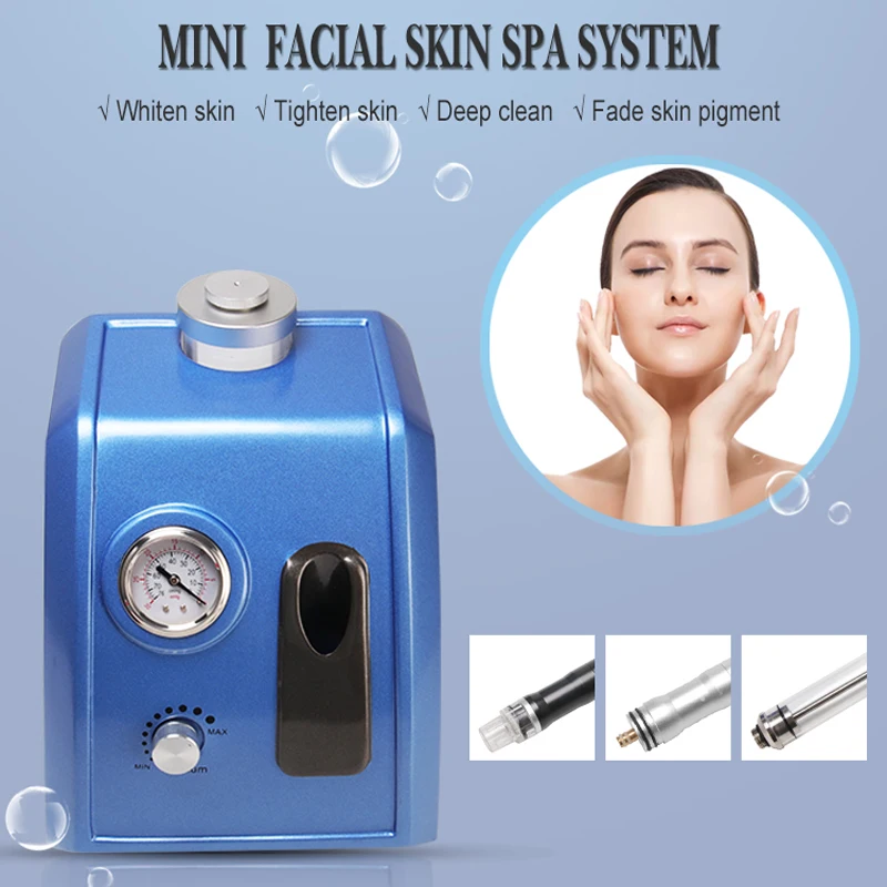 US $406.98 3 In 1 Small Bubble Oxygen Facial Water Peeling Diamond Hydra Microdermabrasion Deep Cleansing Machine Facial Peeling Equipment
