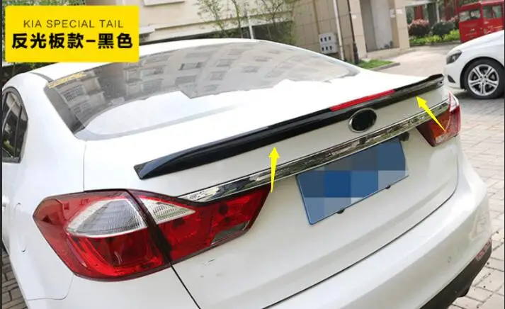 Подходит для Kia 16-18 K3 хвост специальная перфорация- Краска декоративные аксессуары