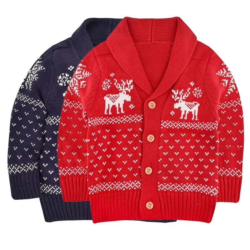 LOOZYKIT/ г. Свитер для маленьких девочек с героями мультфильмов; осенне-зимний пуловер для маленьких мальчиков и девочек; теплая одежда; детский хлопковый Рождественский свитер
