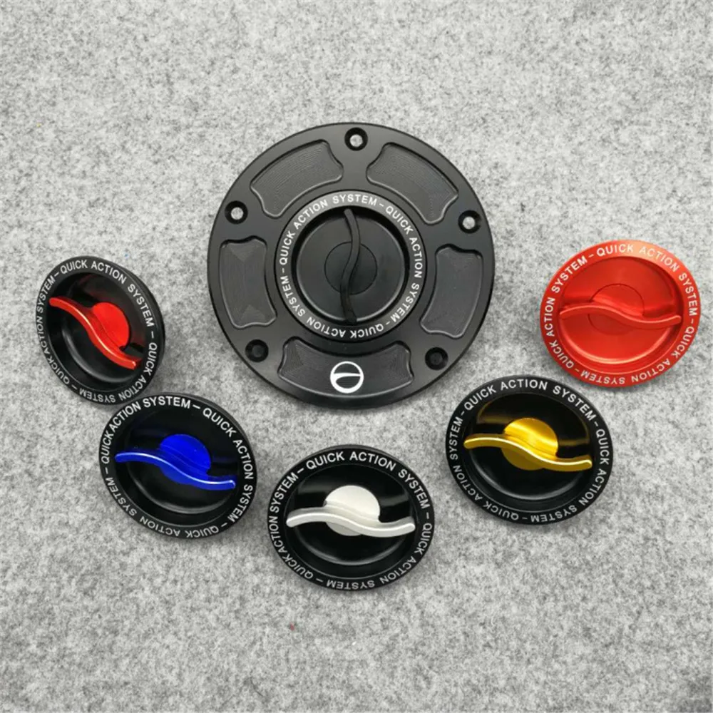 

Motorcycle Quick Racing Tank Fuel Oil Cover For DUCATI 1199 959 859 V2 V4 V4S PANIGALE,SCRAMBLER,STREETFIGHTER