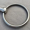 Horse Bit Stainless Steel Ring Snaffle Bits Copper Mouth Product 12.5cm Iron Nickel Plated Bits 5