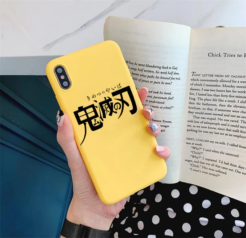 Чехол Zenitsu Agatsuma для iPhone 11 pro MAX XS XR 6S 8 7 Plus Demon slayer Kimetsu No Yaiba, мягкий силиконовый чехол из ТПУ - Цвет: HHSR-23540