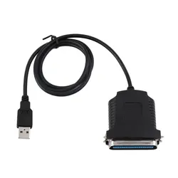 Adaptateur USB vers Port parallèle LPT1 36 broches IEEE 1284, câble de Scanner d'imprimante de haute qualité 
