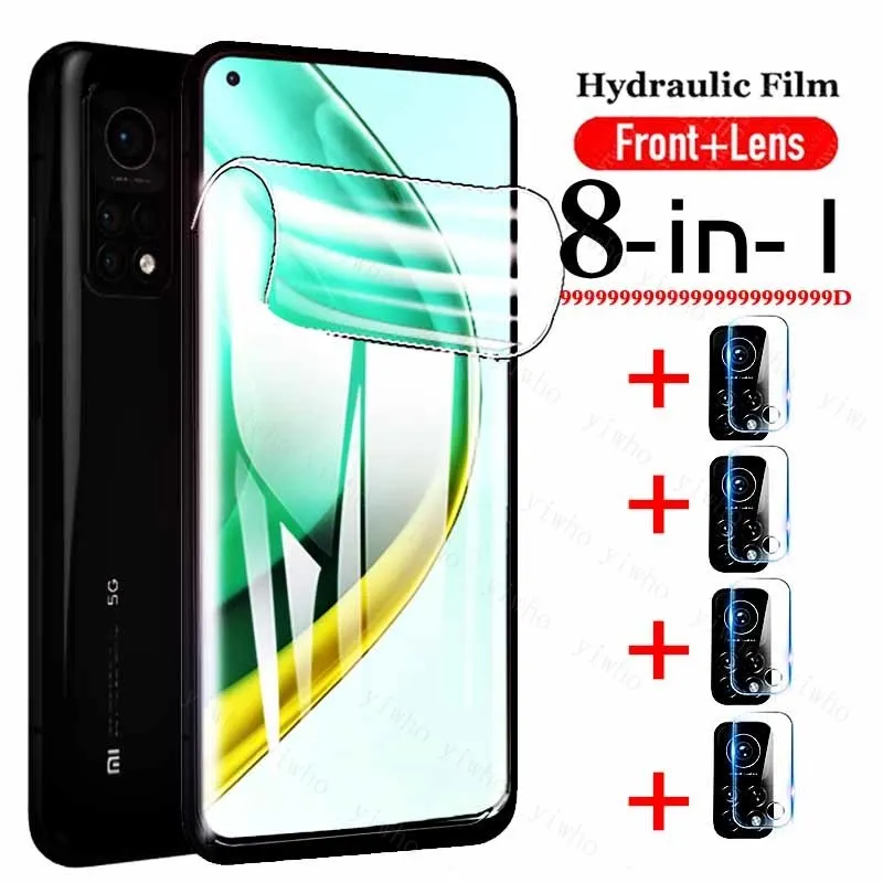 

Screen Protector for Xiaomi Mi 10T Pro Lite 5G Full Cover Hydrogel Film Xiao Mi 10 Lite 10i 10s Camera Lens Soft Tempered Glass