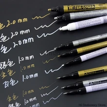Маркеры Sakura B109 металлические 0 7/1/2 мм|markers art|paint marker artmetalic pen
