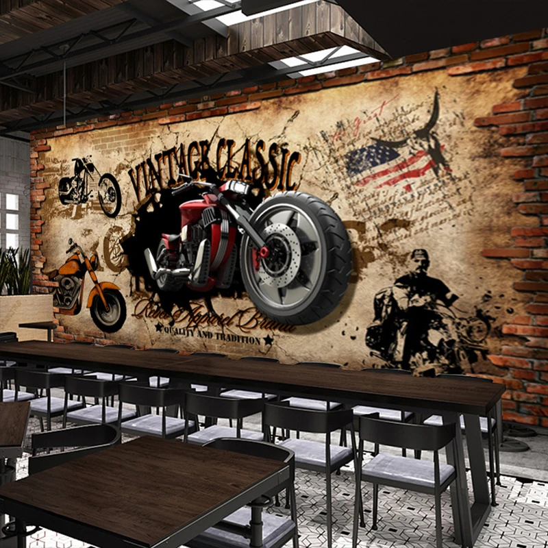 beibehang 3d tridimensional quebrado pintura da parede 05