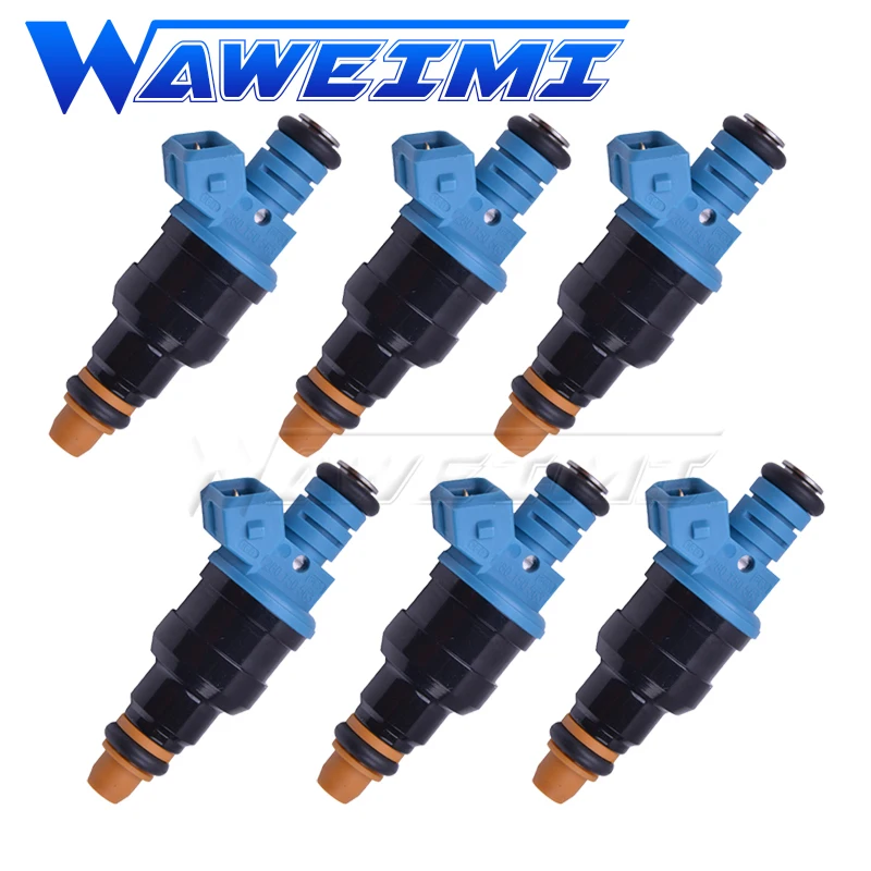 

WAWEIMI 6 Pieces 0280150842 0280150563 1600cc High impedance Fuel Injector fits for Au-di Chevy Fo-rd