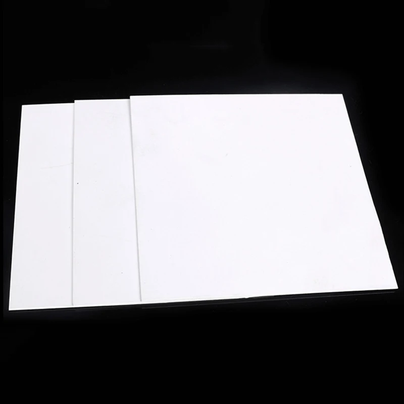 PVC Boards Plastic Sheets Polyvinyl Chloride Plates White/Black Thick 0.2/0.3/0.4/0.5/0.8/1mm