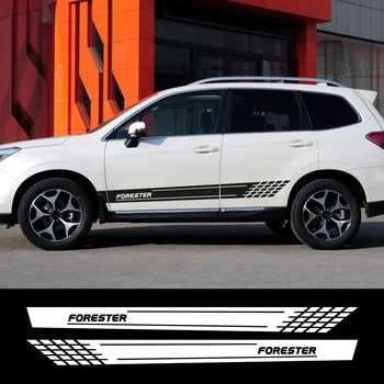 

For Subaru Forester XV Outback Car Long Side Skirt Stickers Decoration DIY Vinyl Film Auto Sport Styling Decals Car Accessories