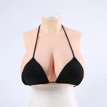 

Silicone Breast Form Transgender Drag Queen formas de mama silicona Fake boobs Crossdress Breast I Cup 5050g