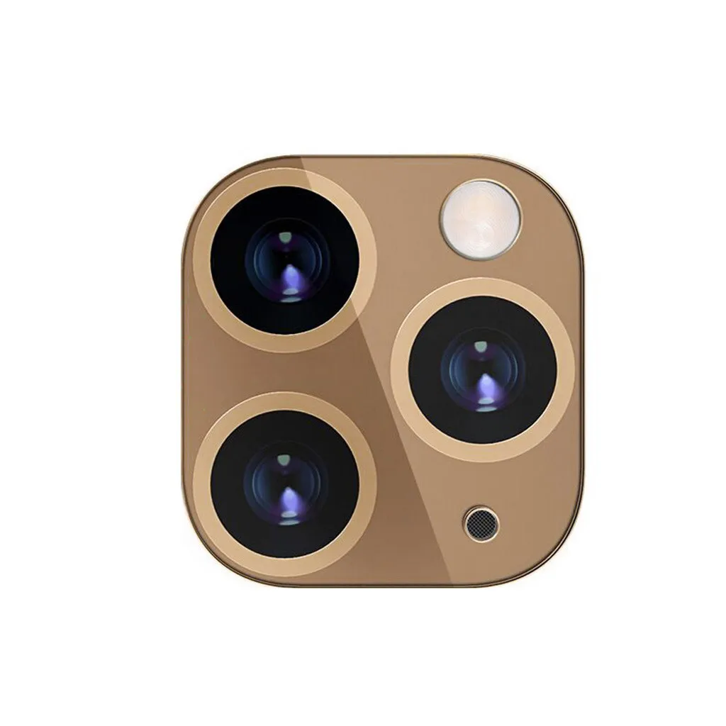 For iPhone X XS MAX Seconds Change For iPhone 11 Camera Lens Screen Protector Second generation lens film metal lens sticker #B