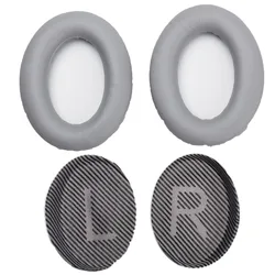Premium Memory Foam Ear Cushions with Installation Tool - High-Quality Replacement Ear Pads (Grey)