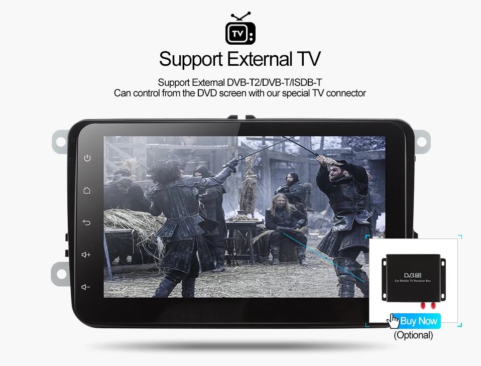 Sale EU/RU Warehouse CDZ8060 2G android 9.0 car dvd player for VW polo golf passat tiguan skoda yeti superb rapid for skoda gps navi 20