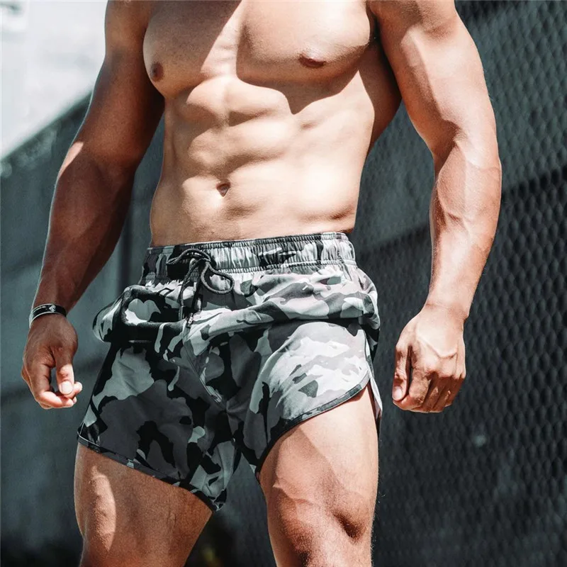 2021 New Summer Men's shorts gyms Bodybuilding Joggers Shorts Quick Dry Running Shorts Men fitness shorts Board Short Shorts men best casual shorts