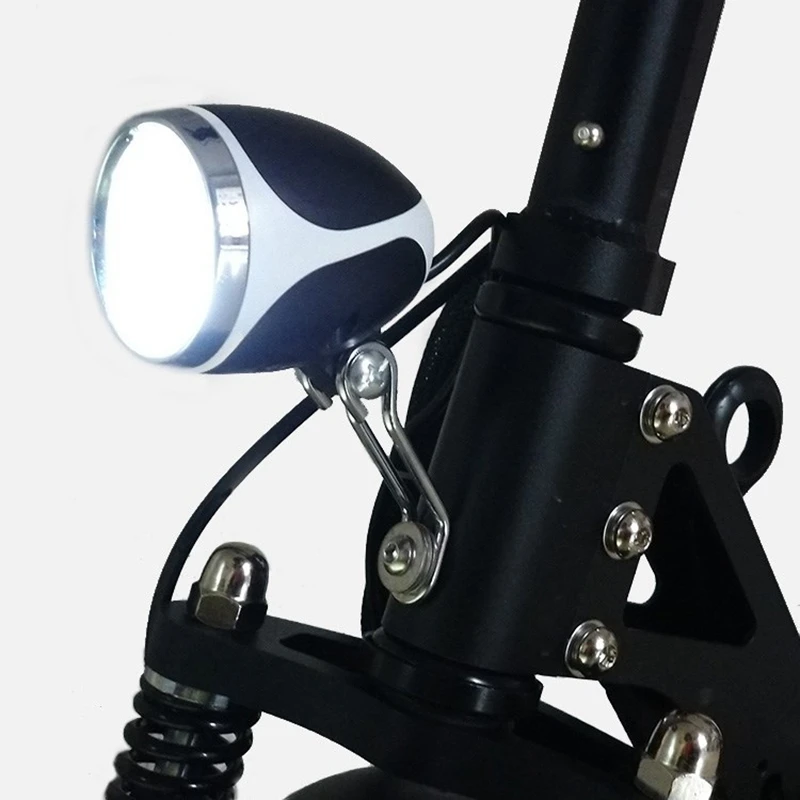Ebike Light 24V36V48V LED Front with Horn Electric Bike Headlight for Scooter Moped MTB Tricycle | Спорт и развлечения