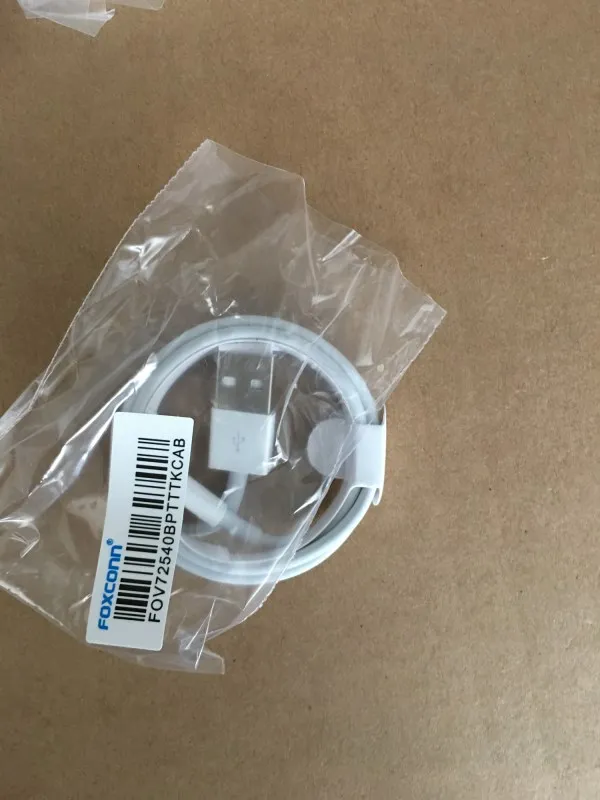 Оригинальный 5IC 8IC 1m/3ft E75 чип Foxconn кабель для передачи данных USB зарядный i5 6 7 8 Plus X XS