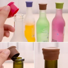 Новые силиконовые пробки для красного вина пищевой пивной бутылки для напитков, крышки для герметиков, без утечек, Свеча для сохранения свежести, для кухонного гаджета, бара