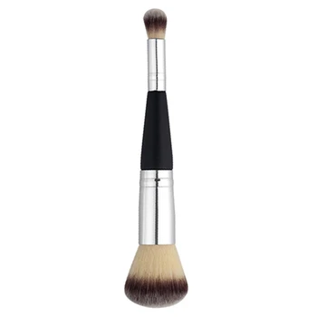 

Multi-Function Double-Head Makeup Brush Eye Shadow Brush Loose Powder Blush Brush Combination Double-Head Foundation Brush