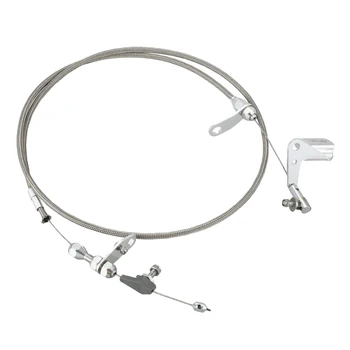 

For Chrysler 727 Transmission Stainless Braided Detent Kickdown Cable Detent