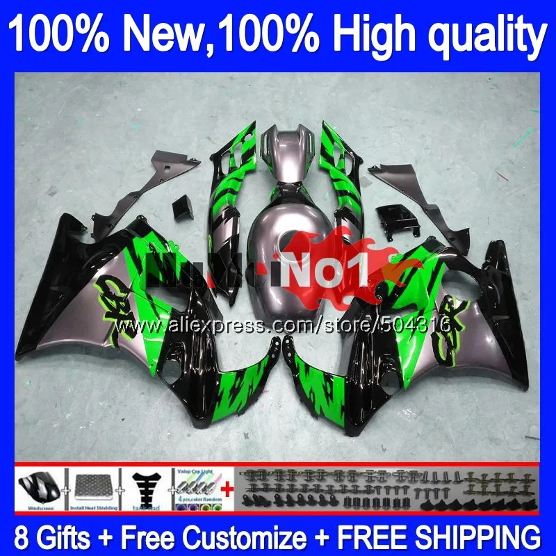 Корпус+ майка для HONDA CBR 600F3 CC CBR600FS 1997 1998 3MC. 261 цвета: зеленый, черный CBR600 F3 FS 600CC 600 F3 97-98 CBR600F3 97 98 обтекатели