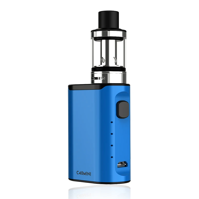 

ECT C40 Mini Kit Top refill 2.0 ElfinTank Atomizer Built-in 1800mAh Battery box mod vaporizer electronic cigarette kit