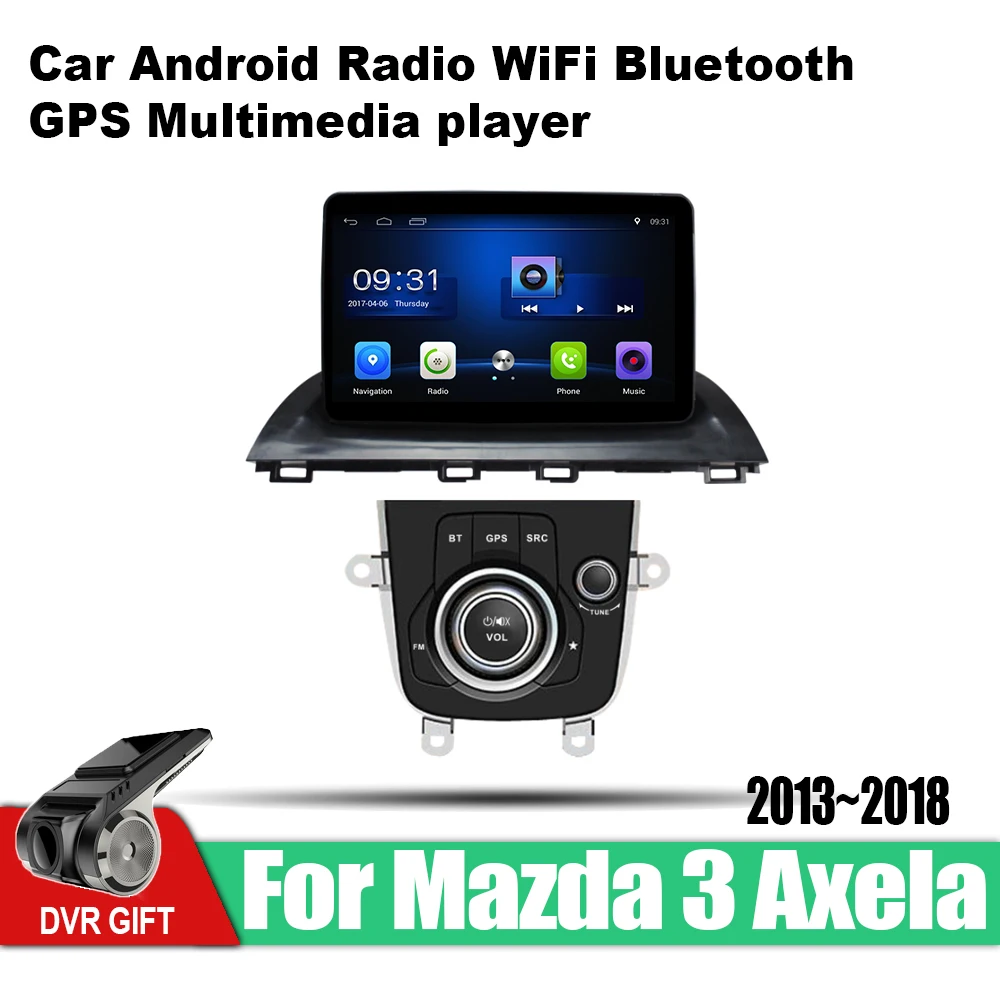 Автомобильный радиоприемник ZaiXi 9 дюймов 2Din Android Wi Fi Авторадио HD Bluetooth сенсорный
