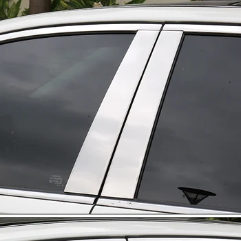 

Window Trims For Renault Fluence 2010~2018 Car Window Pillar Center Moulding Trim Cover Stainless Steel Sticker Decoration