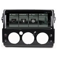 12," Android автомобильный мультимедийный DVD gps навигатор головное устройство для Toyota FJ Cruiser 2007 2008 2009 2010 2011 2012 2013