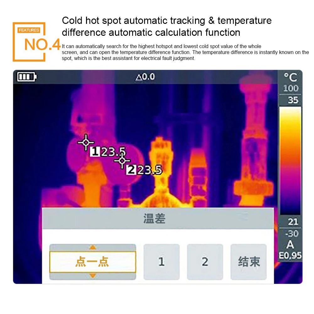 И Testo 865 тепловизор камера тепловизор термометр для тепловизора