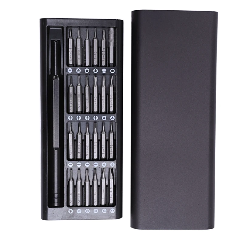 

Wiha Daily Use Kit 24 Precision Magnetic Bits Aluminum Box Diy Screw Driver Smart Home Set