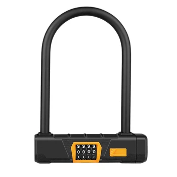 

U-Shaped Anti-Theft Lock Battery Car Lock Password Lock Mountain Bike Lock Bicycle Lock Riding Equipment