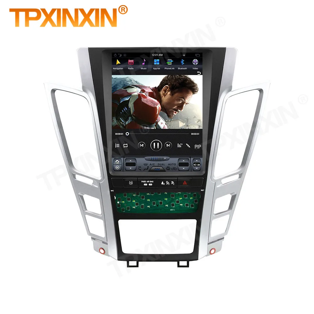 Carplay 2 Din Android 9 Tesla Multimedia Stereo For Cadillac CTS 2007 2008 2009 2010 2011 2012 Auto Video Audio Player Head Unit