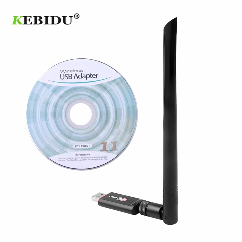 Kebidu двухдиапазонный USB 3 0 беспроводной Wi Fi адаптер 1200 Мбит/с для ноутбука