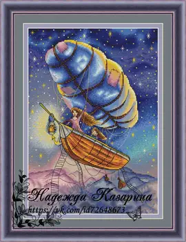 

GG Mouse avatar Counted Cross Stitch Kit Cross stitch RS cotton with cross stitch Airship