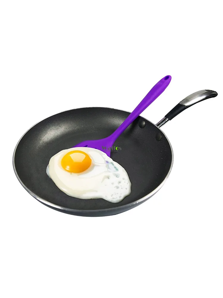 Kitchen utensils WALFOS Silicone Kitchen Utensils 6 Piece Cooking Utensil Set Spatula,Spoon Ladle,Spaghetti Server, Slotted Turner. Cooking Tools