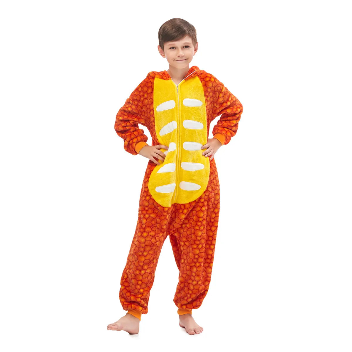 Детские фланелевые пижамы детская зимняя одежда для сна Пижама для мальчиков и девочек, комплект пижамы с рисунками животных, пижамы