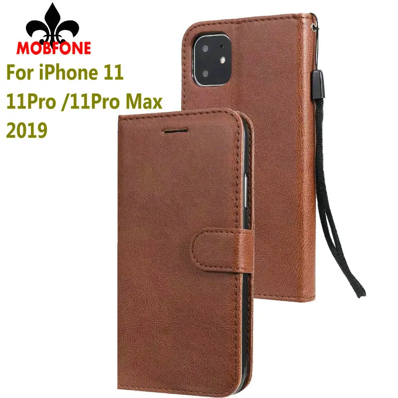 Luxury Wallet Case For iPhone 11 Pro Max X XS XR Flip Leather 6 6S 7 8 PLUS Fundas Bag SE 2020 Soft Cover | Мобильные телефоны и