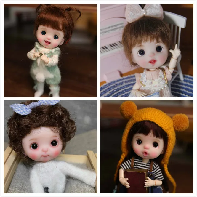 OB11 кукла Кастомизация кукла 1/8 BJD куклы OB DIY полимерная глина 201911