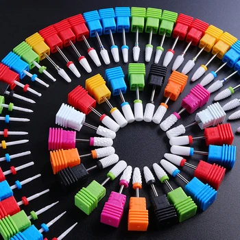 

Ceramic Mill Manicure Machine Set Cutter For Pedicure Electric Nail Files Nail Drill Bit Milling Cutter For Manicure