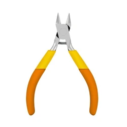 Aço carbono quente precisão afiada cortador alicate quebra cabeças modelo de montagem corte nipper alicate diagonal profissional snips