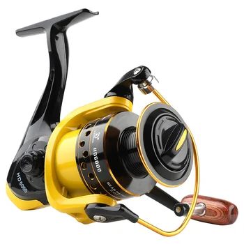 

DONQL Fishing Reel Metal Spool Spinning 1000-7000 Series Freshwater Saltwater Reel Ultralight Winter Fishing Wheel 6Ball Bearing