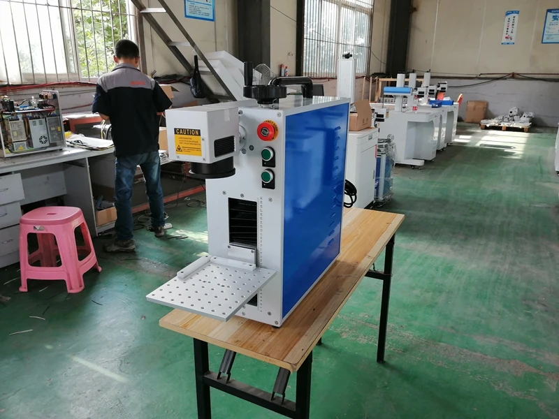 Raycus generator fiber laser source 20W 30W 50W fiber Laser Marking Machine cheap factory price
