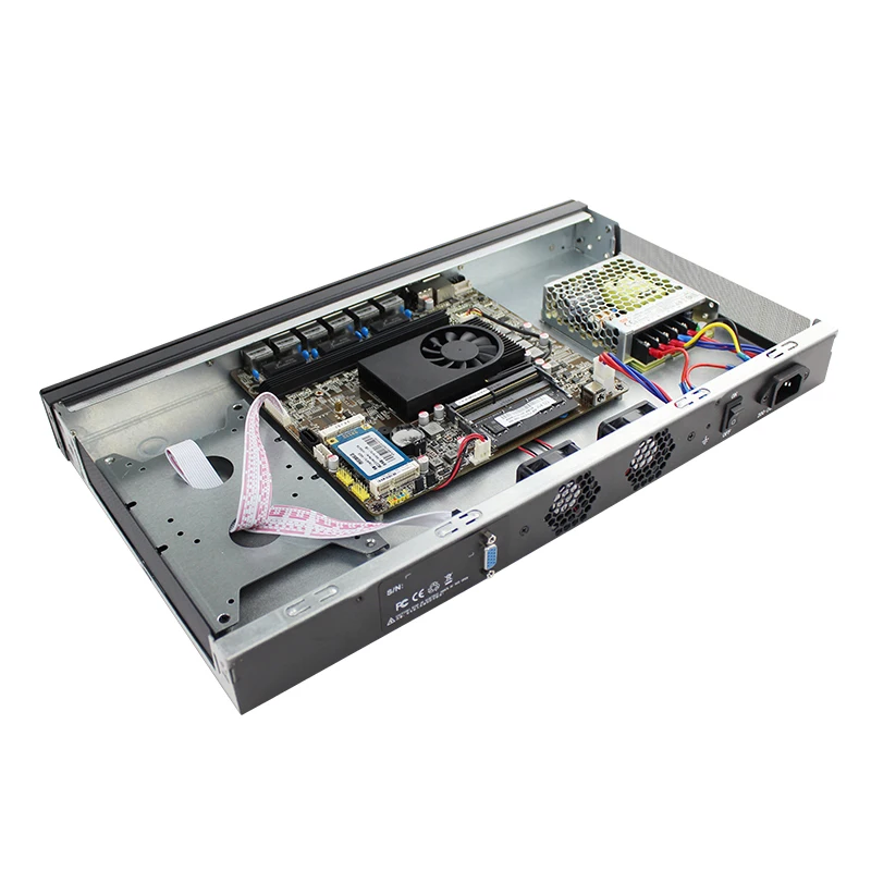 Powerful 1U Industrial Server: Pfsense I7-8550U/ I7-8700/ I7-7660U, Windows/Linux, Aikuai, Ubuntu, CentOS, 1U Case Description Image.This Product Can Be Found With The Tag Names Barebone Mini PC, Computer Office, Computer windows linux